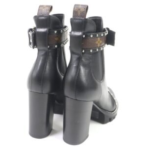 LOUIS VUITTON Ankle boots Main: Leather black Star trail line Women 36 Used | AlmaBagz