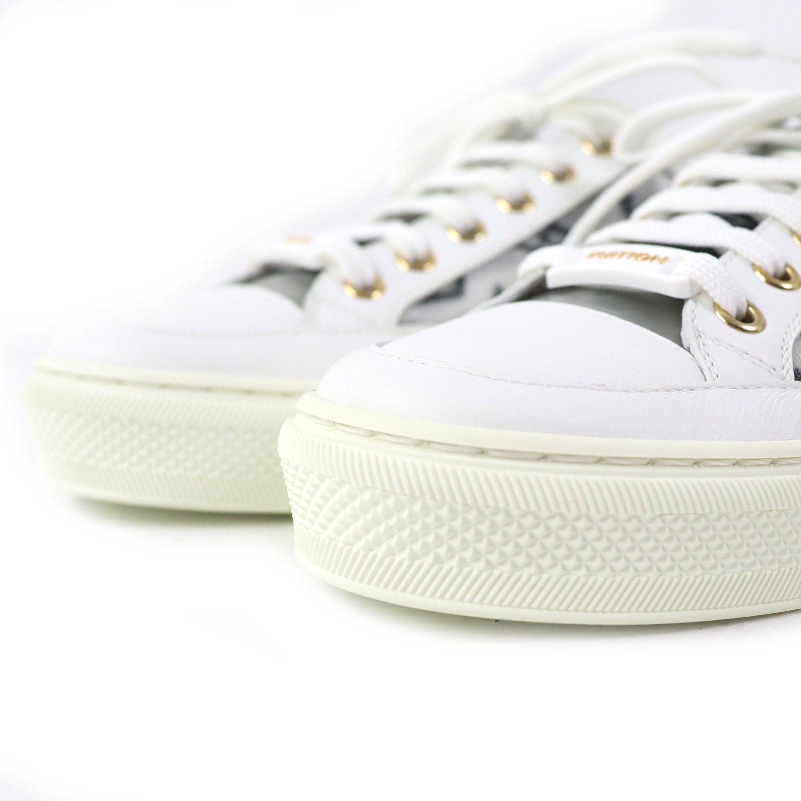 LOUIS VUITTON sneakers Main: Leather White Black type Stella line Women 34 Used | AlmaBagz - Image 8
