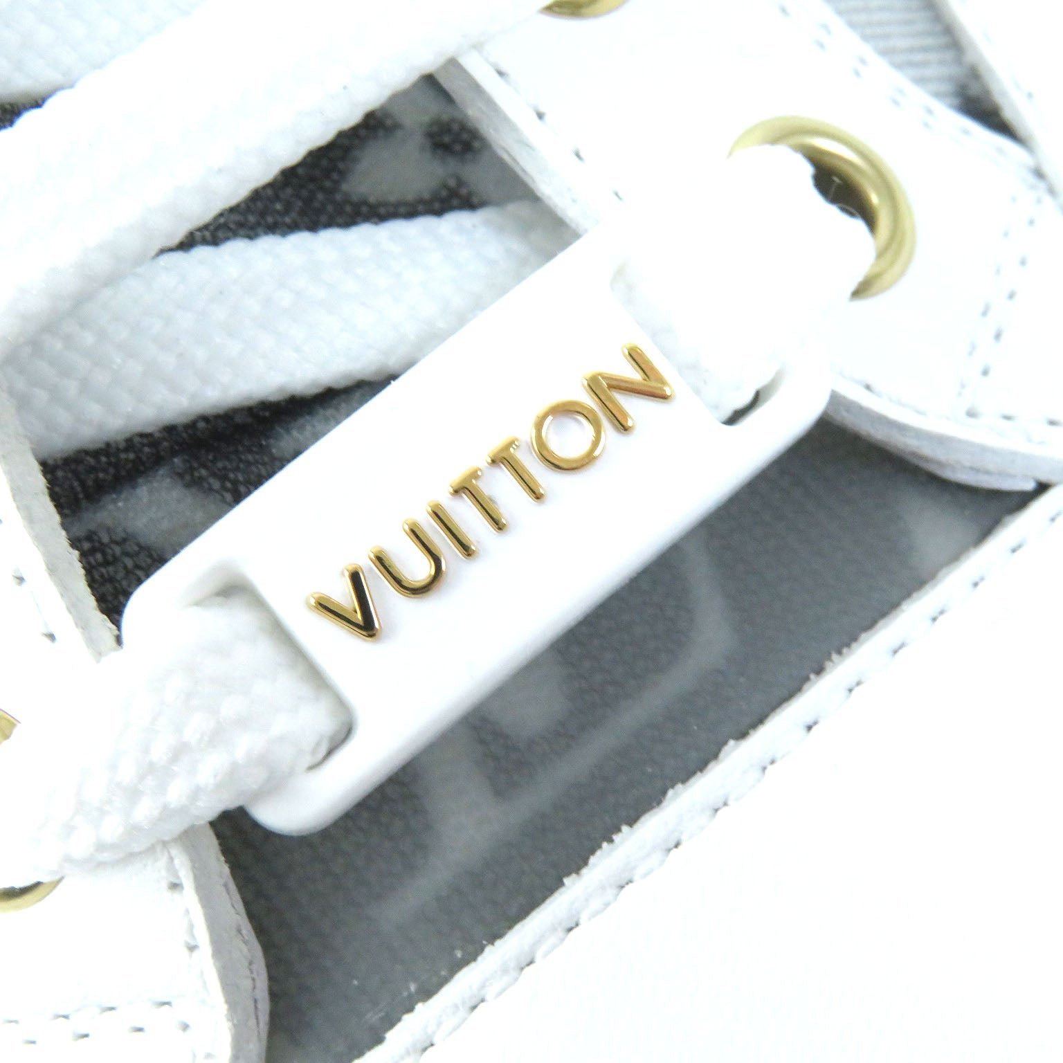 LOUIS VUITTON sneakers Main: Leather White Black type Stella line Women 34 Used | AlmaBagz - Image 9