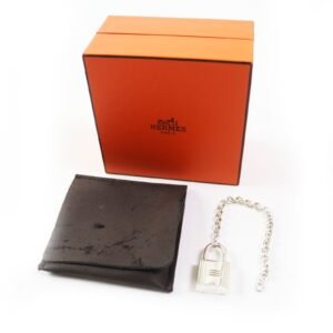 HERMES key ring AG925 Silver | AlmaBagz