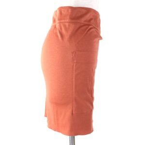 HERMES Wrap skirt cotton Brown type 34 | AlmaBagz