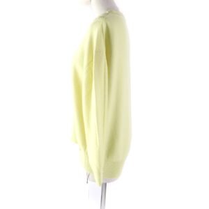 HERMES knit 2H2603D1 cashmere yellow 38 | AlmaBagz