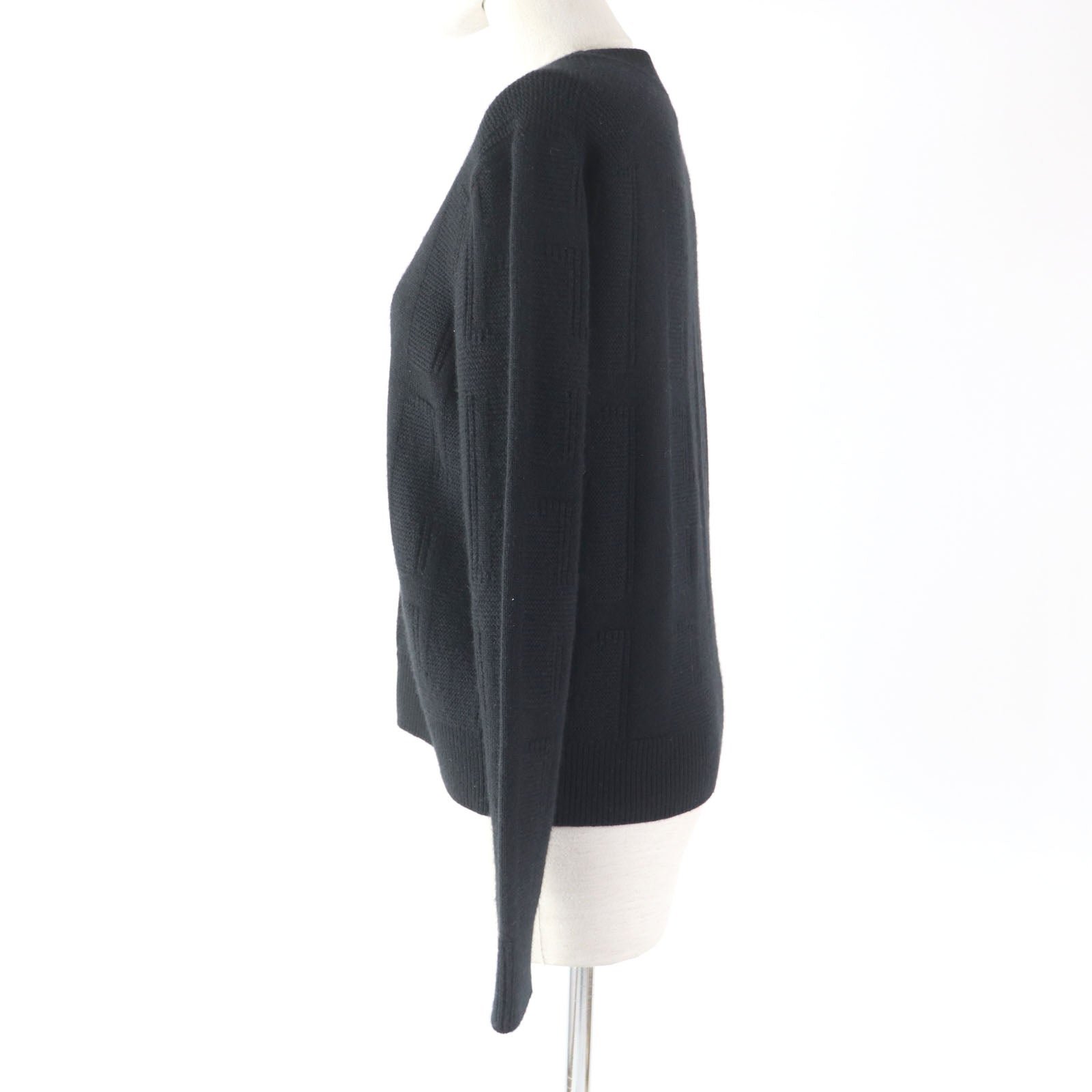 HERMES sweater wool black 36 | AlmaBagz