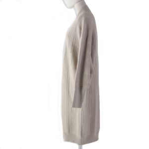 HERMES cardigan wool beige 34 | AlmaBagz
