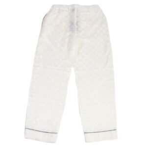 LOUIS VUITTON Pants Rayon Ivory 42 | AlmaBagz