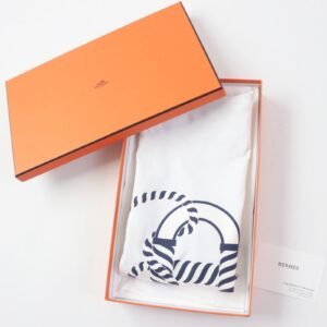 HERMES one piece 3E45080DL cotton white Canoe 38 | AlmaBagz