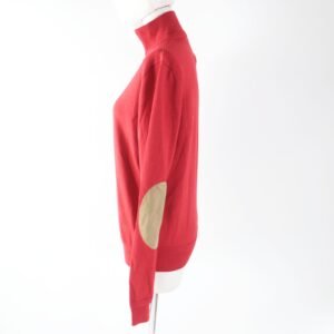 LOUIS VUITTON knit wool Red beige XS | AlmaBagz