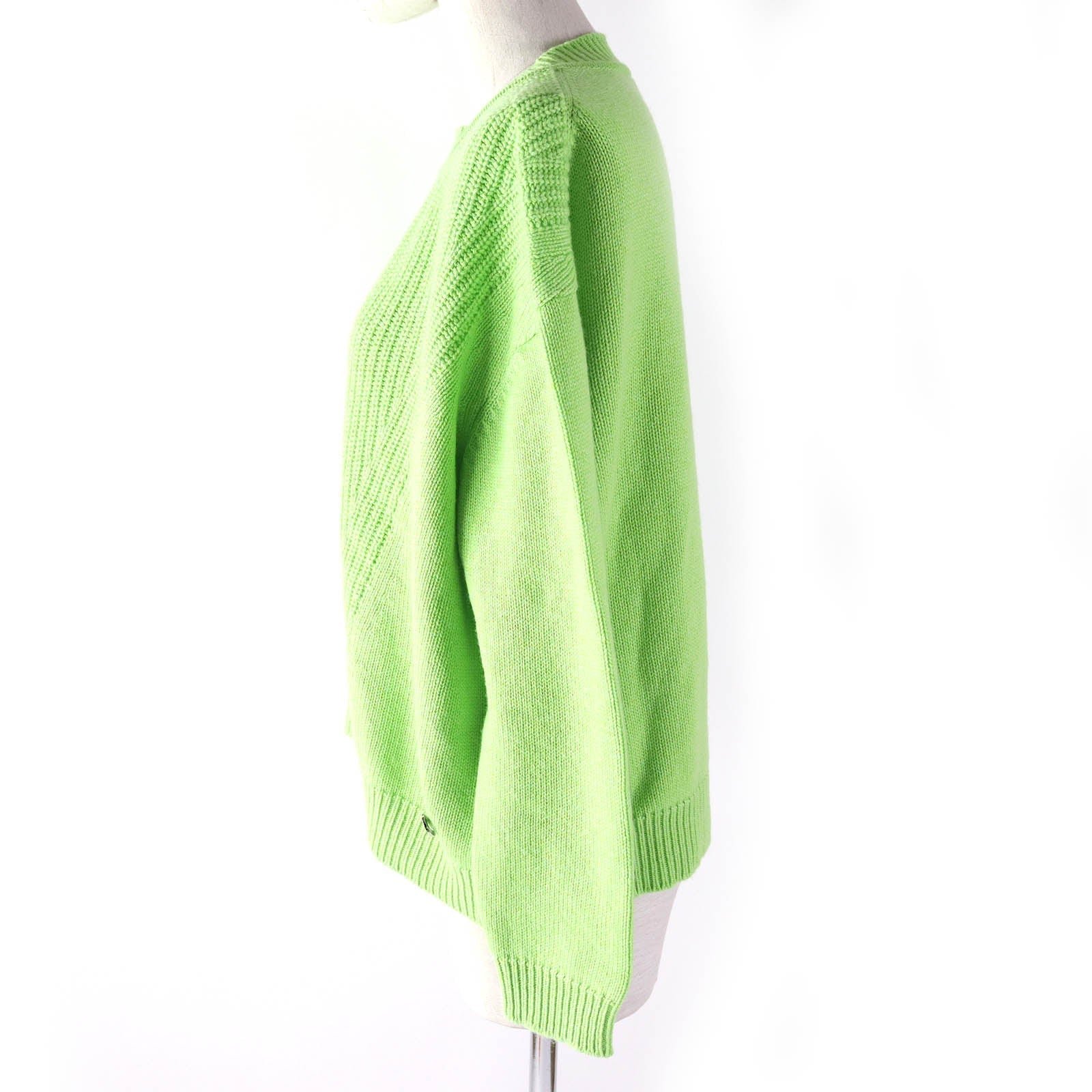 HERMES knit cashmere green 36 | AlmaBagz - Image 2
