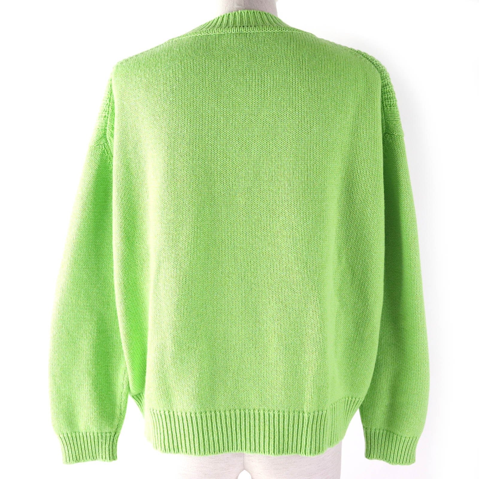 HERMES knit cashmere green 36 | AlmaBagz - Image 3
