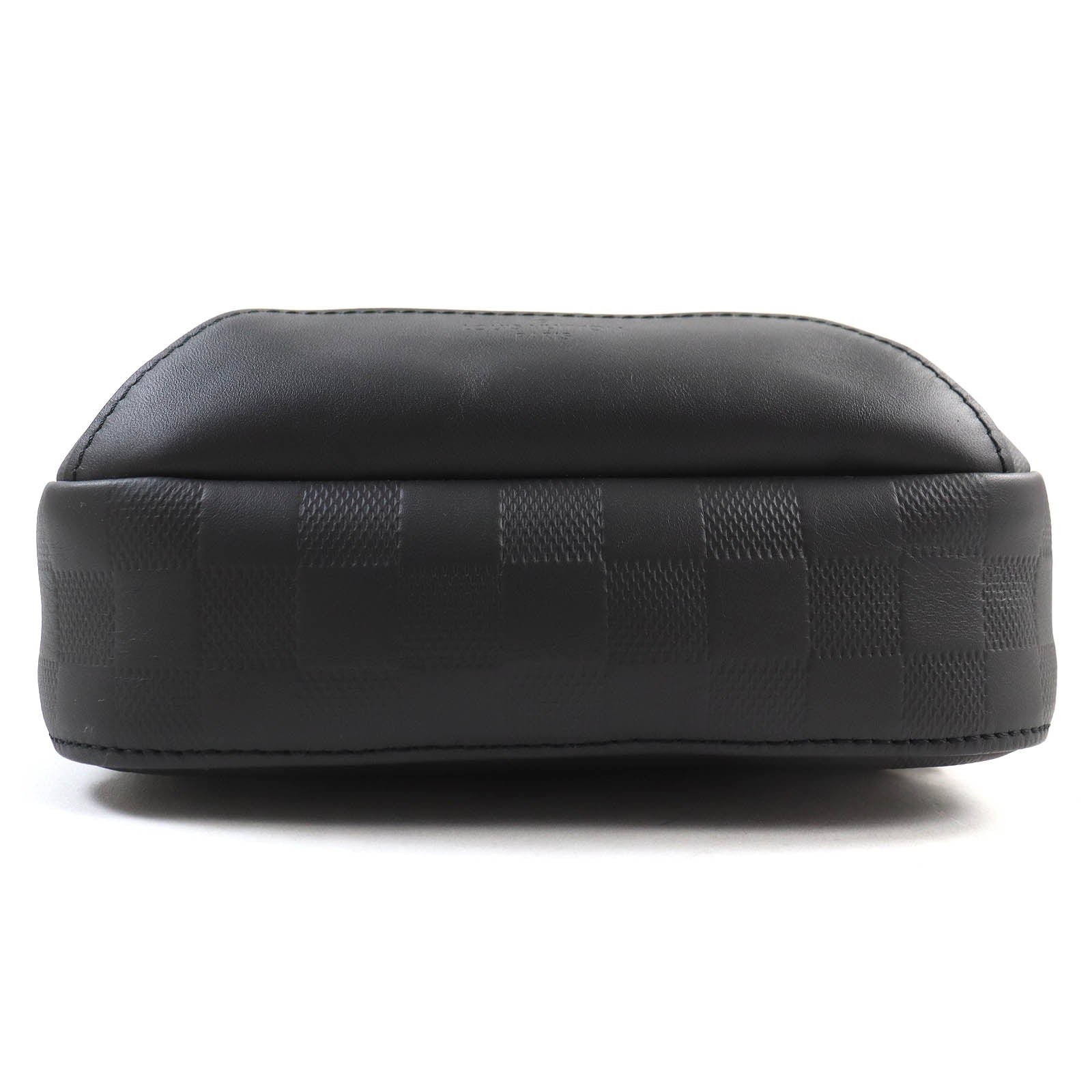 LOUIS VUITTON Sling bag N41720 Damier Anfini black Avenue sling bag | AlmaBagz - Image 4