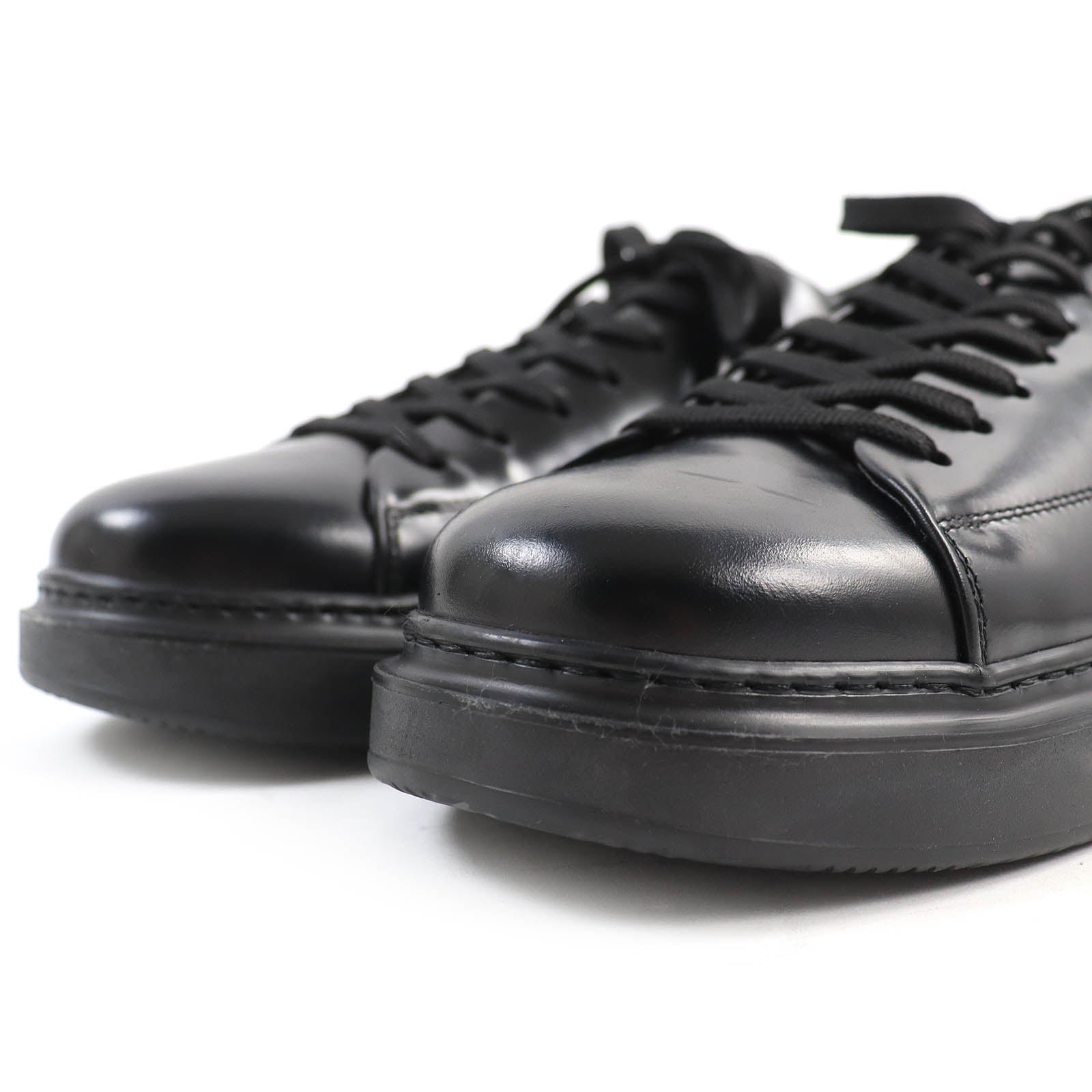 LOUIS VUITTON sneakers Main: Leather black Beverly Hills Line mens 8.5 Used | AlmaBagz - Image 5