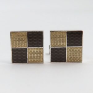 LOUIS VUITTON cuffs AG925 Silver Brown type Boutong de Manchette | AlmaBagz