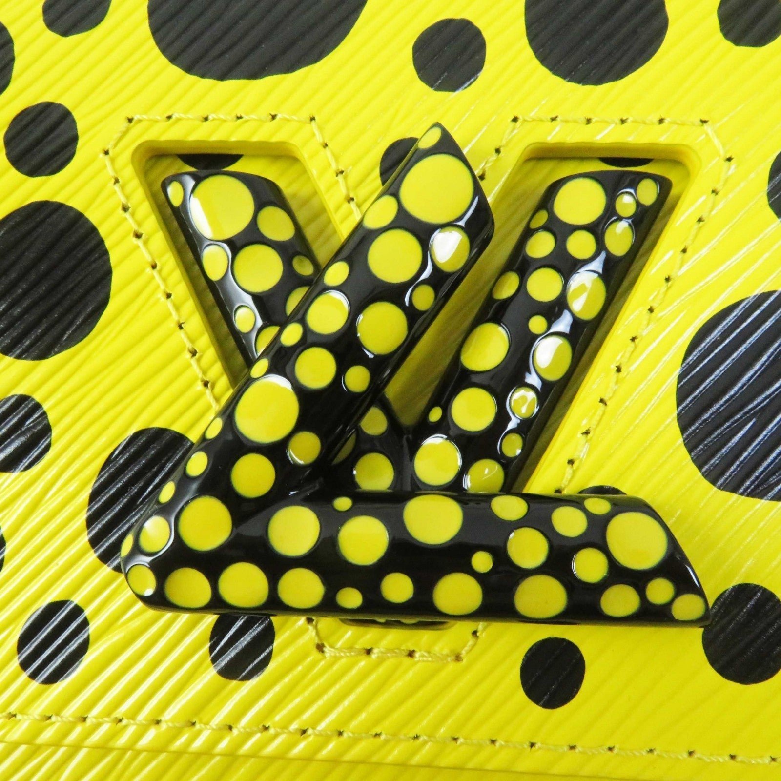 LOUIS VUITTON Shoulder Bag M21695 Epi Yellow black Epi Twist PM Women Used | AlmaBagz - Image 9