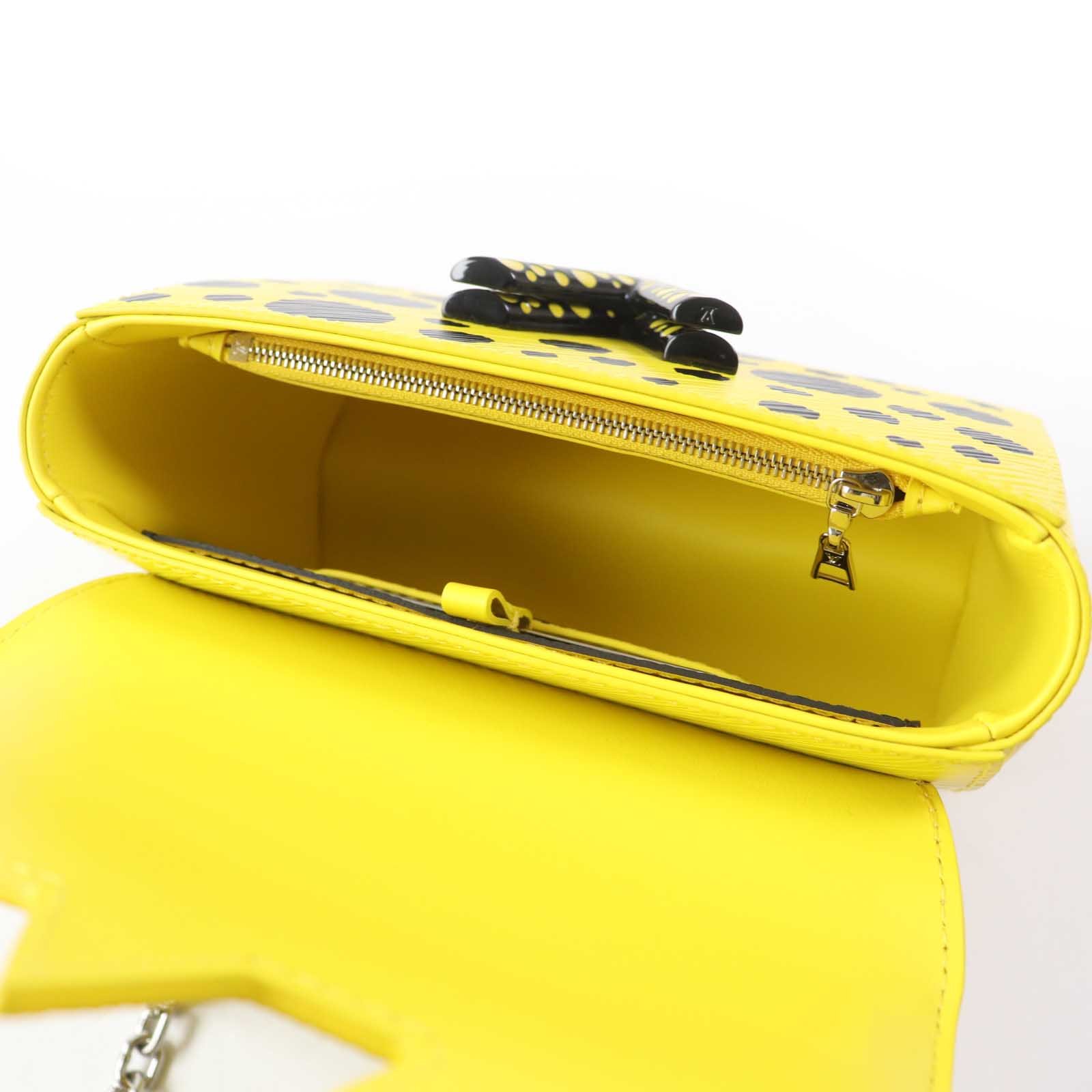 LOUIS VUITTON Shoulder Bag M21695 Epi Yellow black Epi Twist PM Women Used | AlmaBagz - Image 6