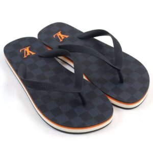 LOUIS VUITTON Beach sandal rubber Navy type Moritol Line 6 | AlmaBagz