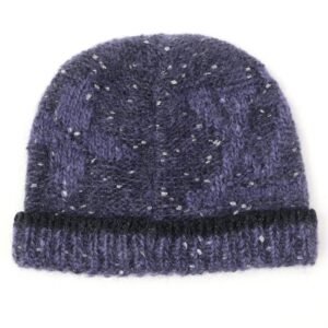LOUIS VUITTON Knit cap polyamide (nylon) Purple type | AlmaBagz