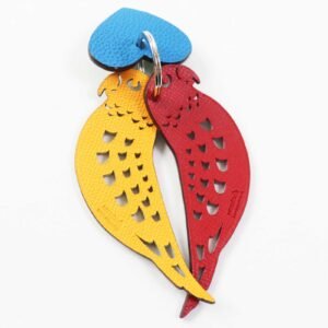 HERMES key ring leather Multi Petit Ash | AlmaBagz