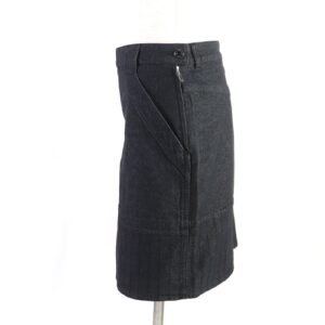 HERMES Mini skirt cotton black 36 | AlmaBagz