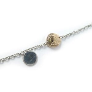 HERMES Necklace SV925 Silver gold | AlmaBagz