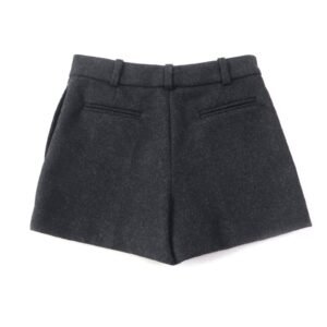 LOUIS VUITTON Shorts wool Black Grey 34 | AlmaBagz