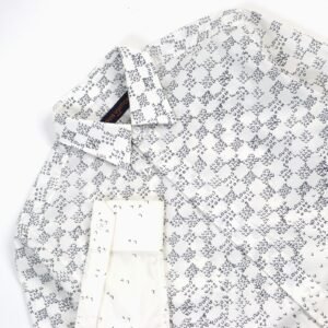 LOUIS VUITTON Long sleeve shirt HNS02W cotton Off-white type S | AlmaBagz