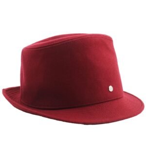 HERMES hat cashmere Bordeaux 57 | AlmaBagz