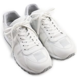 LOUIS VUITTON Low cut sneakers 1ACW23 Main: Leather Bron white Runaway line mens 7 Used | AlmaBagz