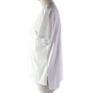 HERMES Short sleeve T-shirt cotton white 38 | AlmaBagz