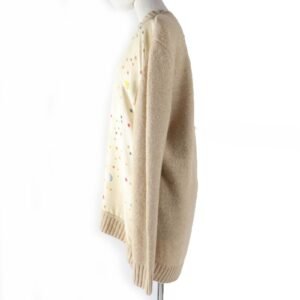 HERMES knit silk beige L | AlmaBagz