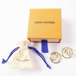 LOUIS VUITTON Earring M00947 Gold Plated gold | AlmaBagz