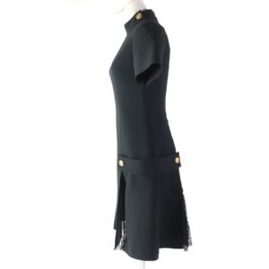 LOUIS VUITTON one piece wool black 34 | AlmaBagz