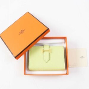 HERMES Card Case Shave Jones Bourjon Bearn Mini | AlmaBagz