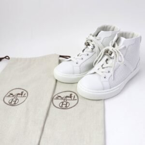 HERMES High cut sneakers Main: Leather white Daydream Women 35 Used | AlmaBagz