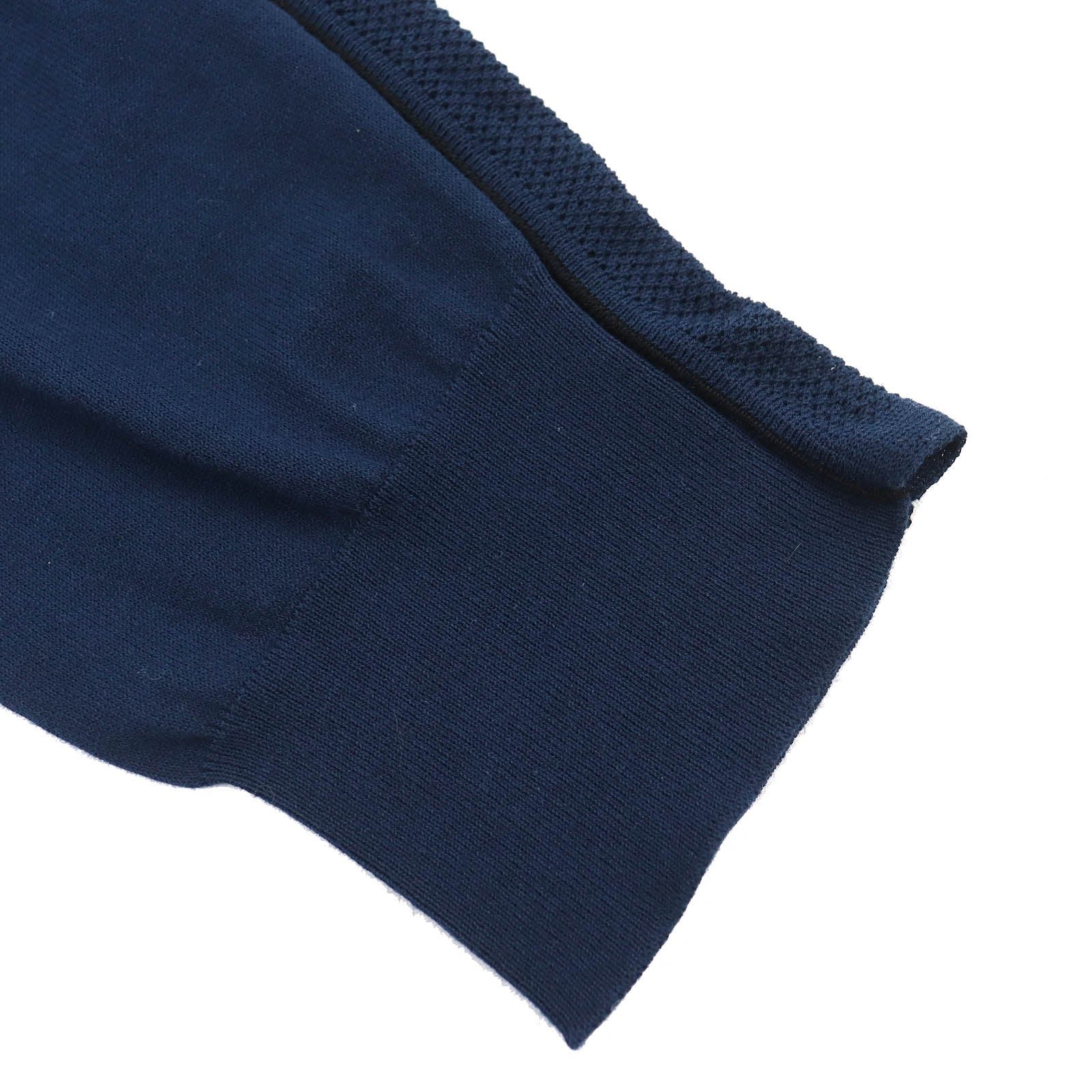 HERMES knit cotton Navy XL | AlmaBagz - Image 3