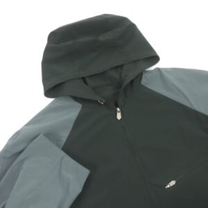 HERMES Mountain Hoodie Main: 80% nylon, Main: 20% polyurethane, Part: 100% cotton Green type Multicolor mens 56 Used | AlmaBagz