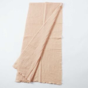 HERMES Stall Main: 75% cashmere, Main: 25% silk pink Women Used | AlmaBagz