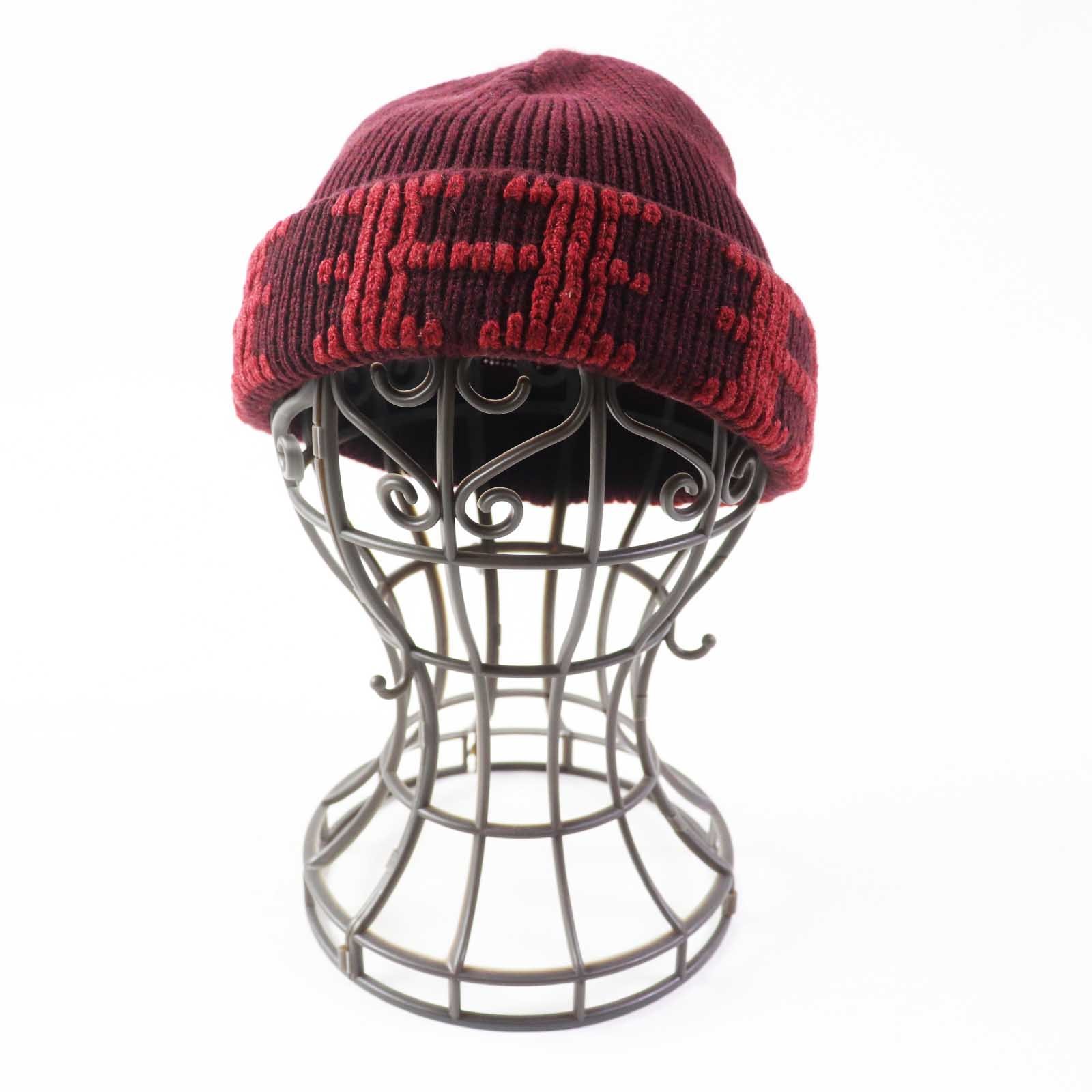 HERMES Knit cap cashmere Bordeaux Margiela period | AlmaBagz - Image 2