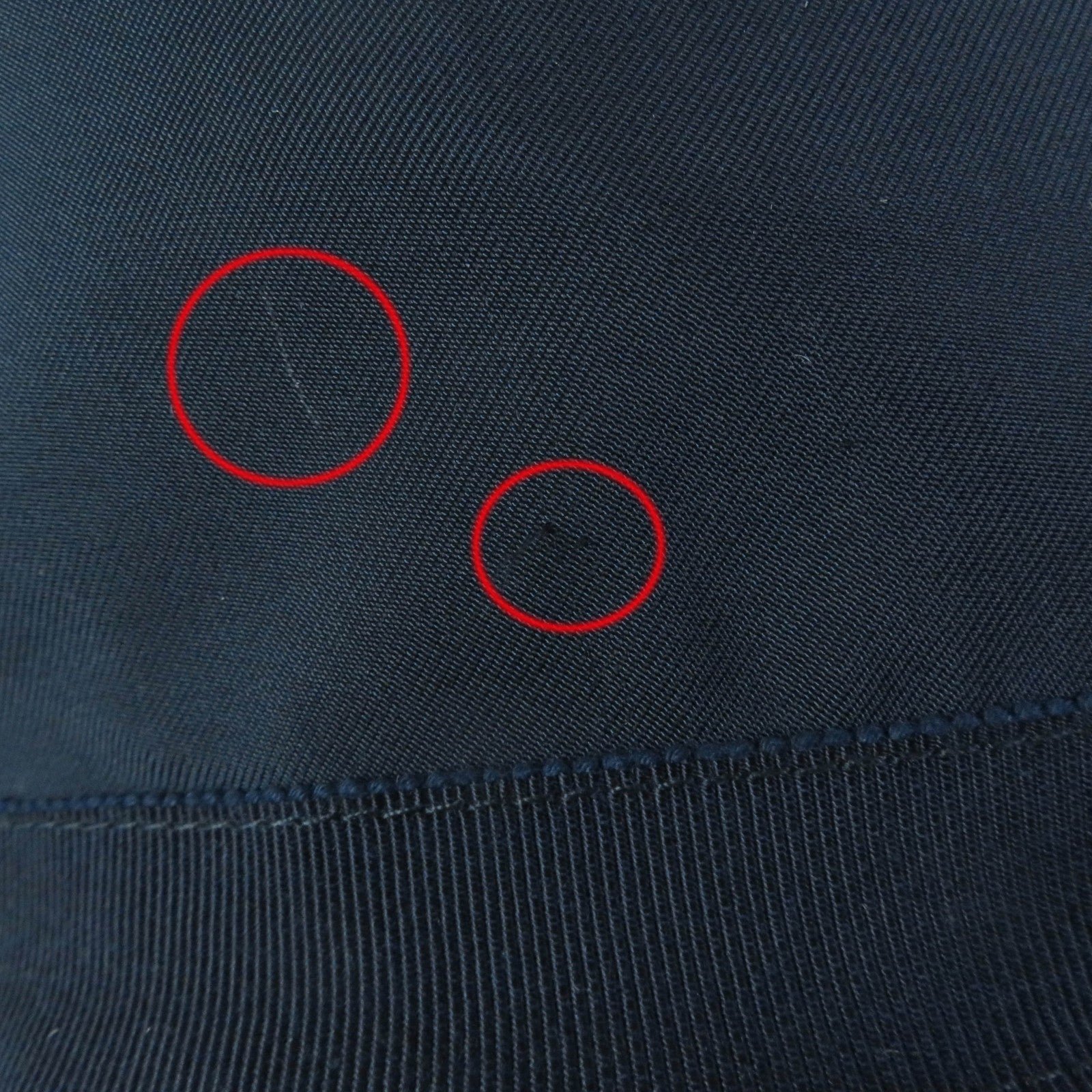 HERMES hat cotton Indigo | AlmaBagz - Image 11