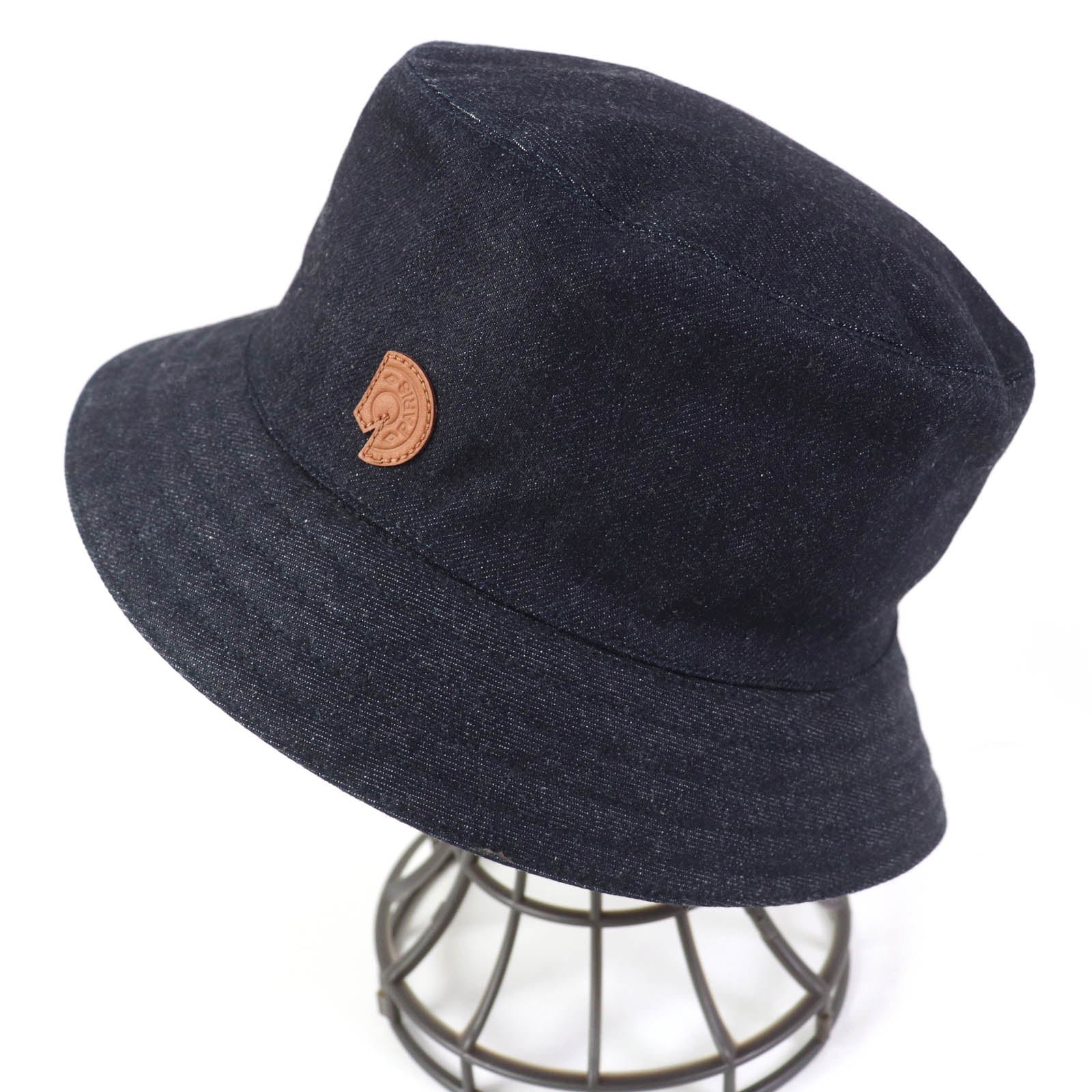 HERMES hat cotton Indigo | AlmaBagz - Image 2