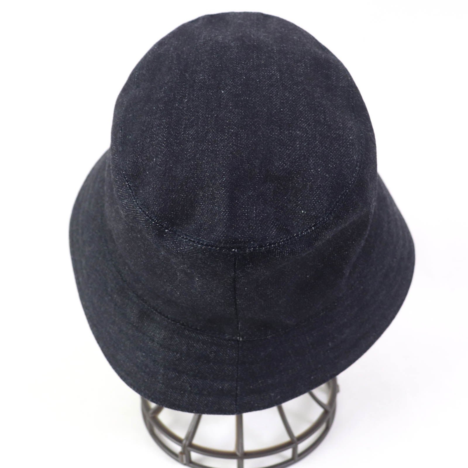 HERMES hat cotton Indigo | AlmaBagz - Image 3