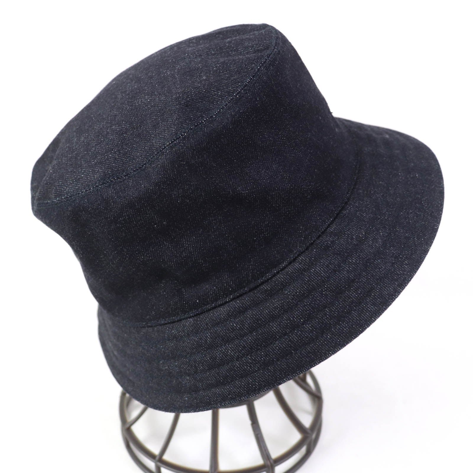 HERMES hat cotton Indigo | AlmaBagz - Image 4