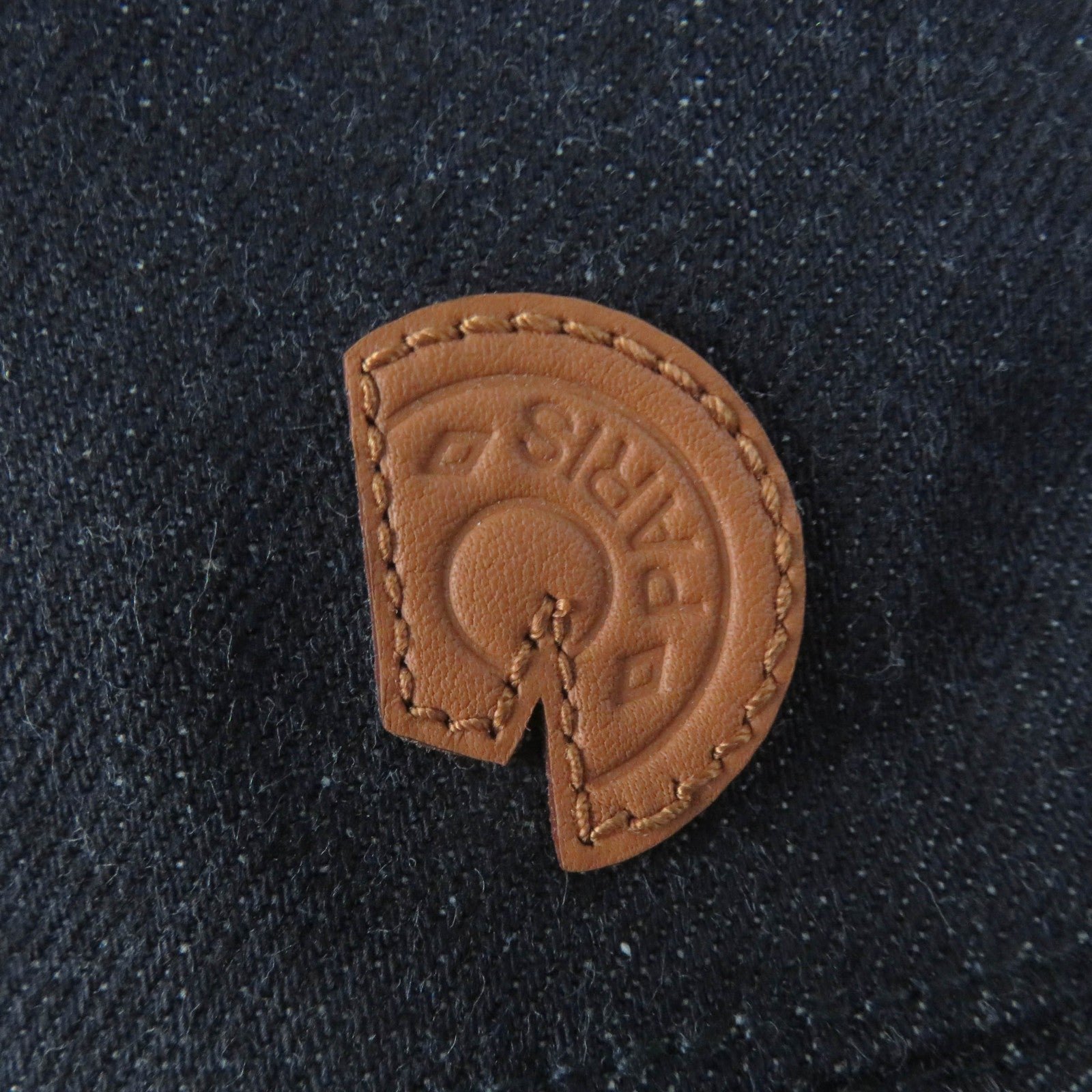 HERMES hat cotton Indigo | AlmaBagz - Image 6