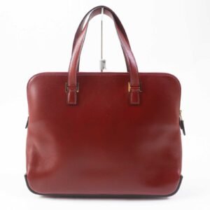 HERMES Tote Bag Box scarf Rouge ash Escapada | AlmaBagz