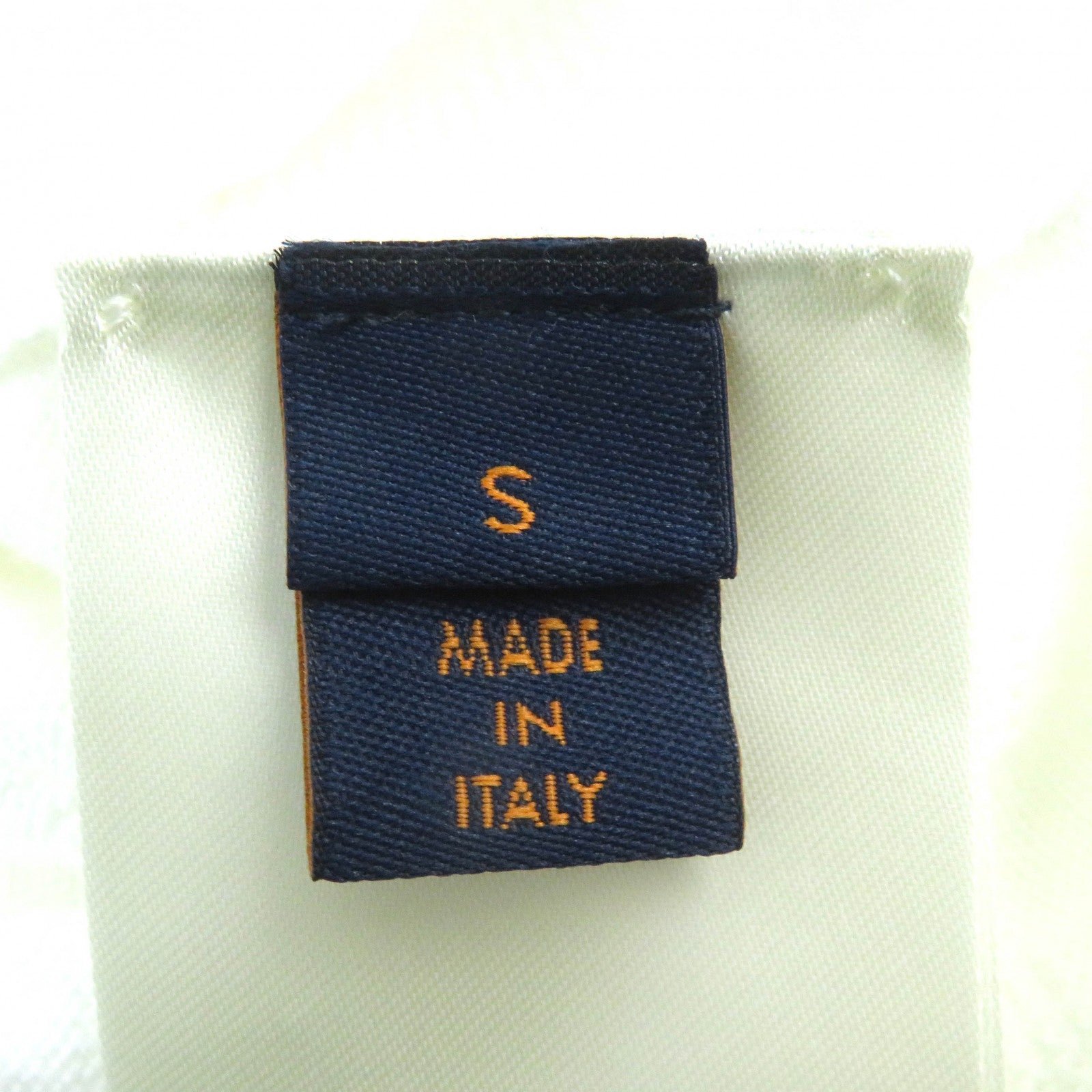 LOUIS VUITTON Short sleeve knit cotton white S | AlmaBagz - Image 6