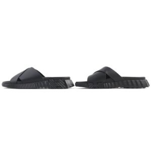HERMES Sandals Rubber black infrastructure 43 | AlmaBagz