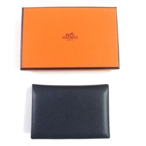 HERMES Coin case Epsom Bruny Calvi duo | AlmaBagz