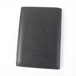 HERMES Card Case Epsom black MC2 Euclid | AlmaBagz