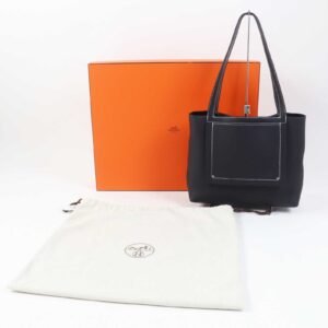 HERMES Tote Bag Taurillon Clemence Cavan Cabasselier 31 | AlmaBagz