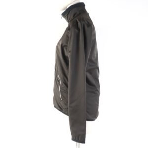 HERMES Main: 92% nylon, Main: 8% polyurethane, Lining: 92% polyester, Lining: 8% polyurethane Dark brown Women L Used | AlmaBagz