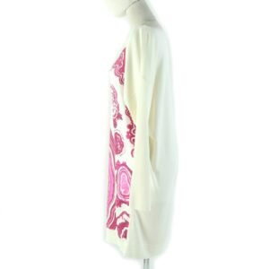 HERMES one piece silk Ivory pink 34 | AlmaBagz